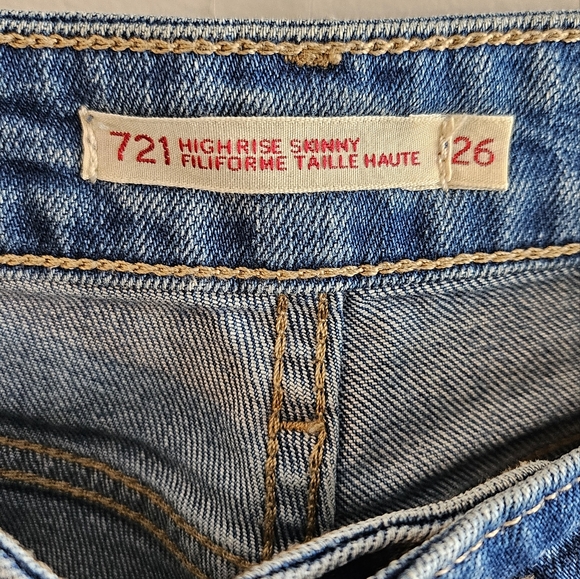 Levi's distressed 26 - Picture 2 of 3